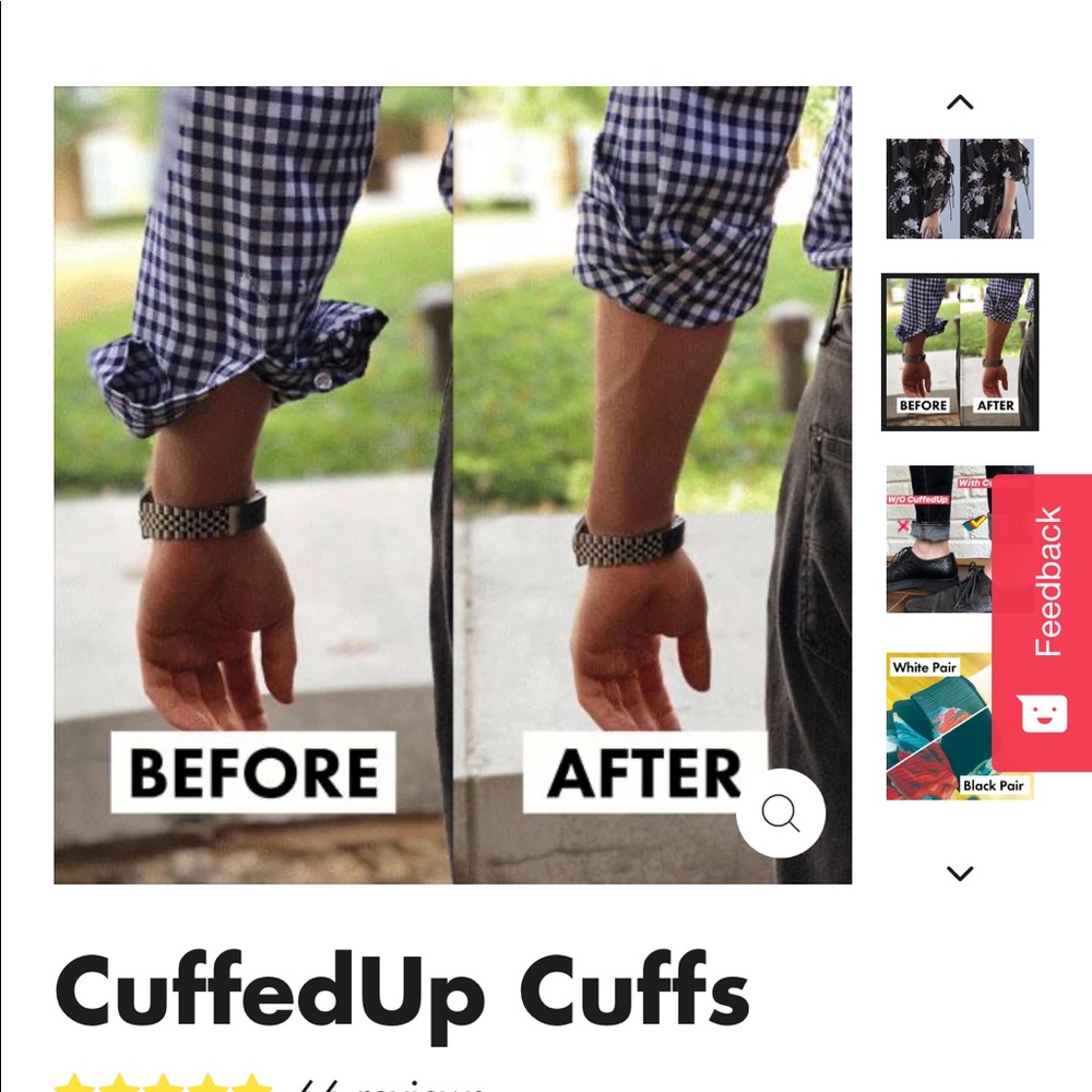 CuffedUp Cuffs - White - Picture 6 of 8